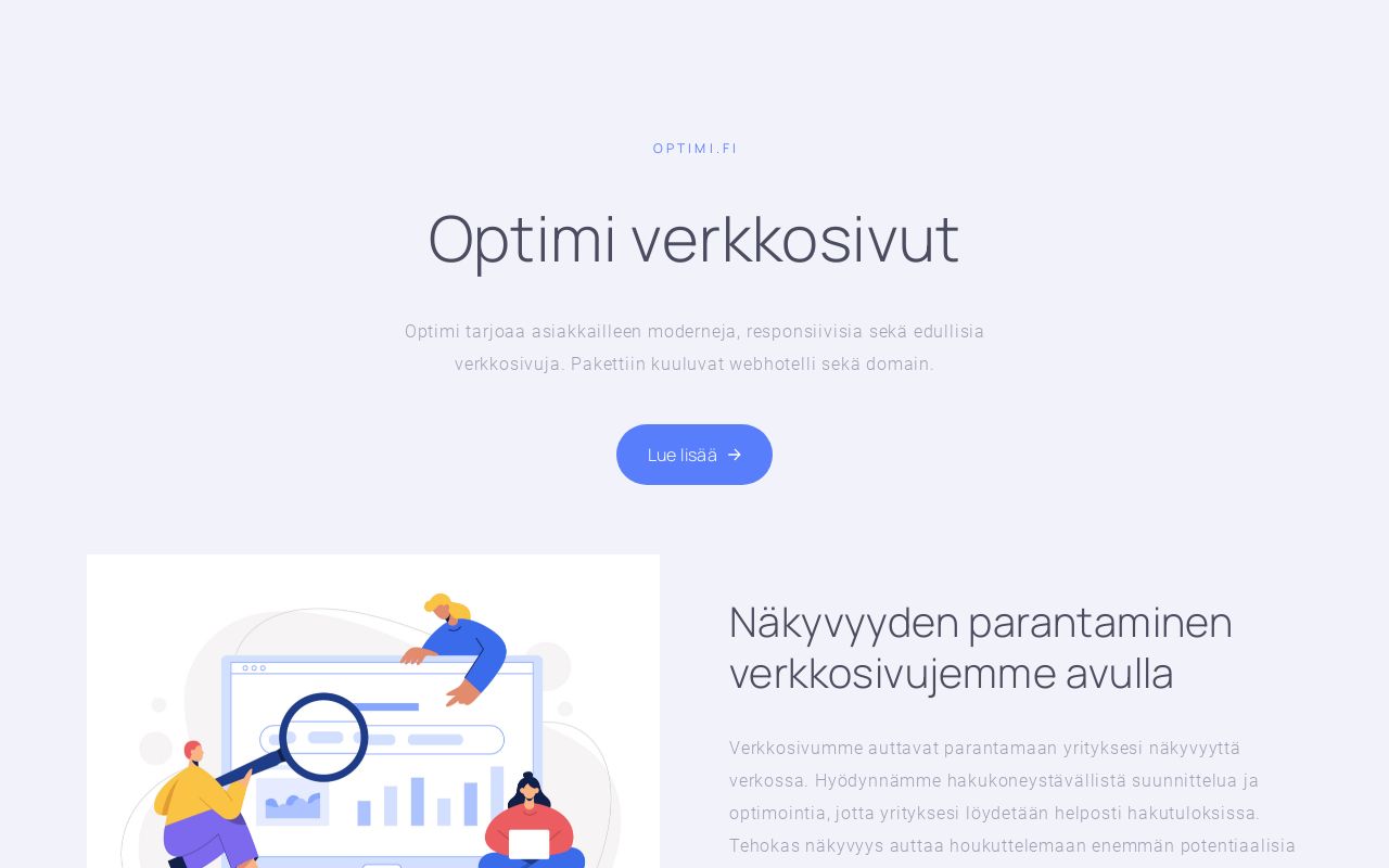 Optimi verkkosivut logo
